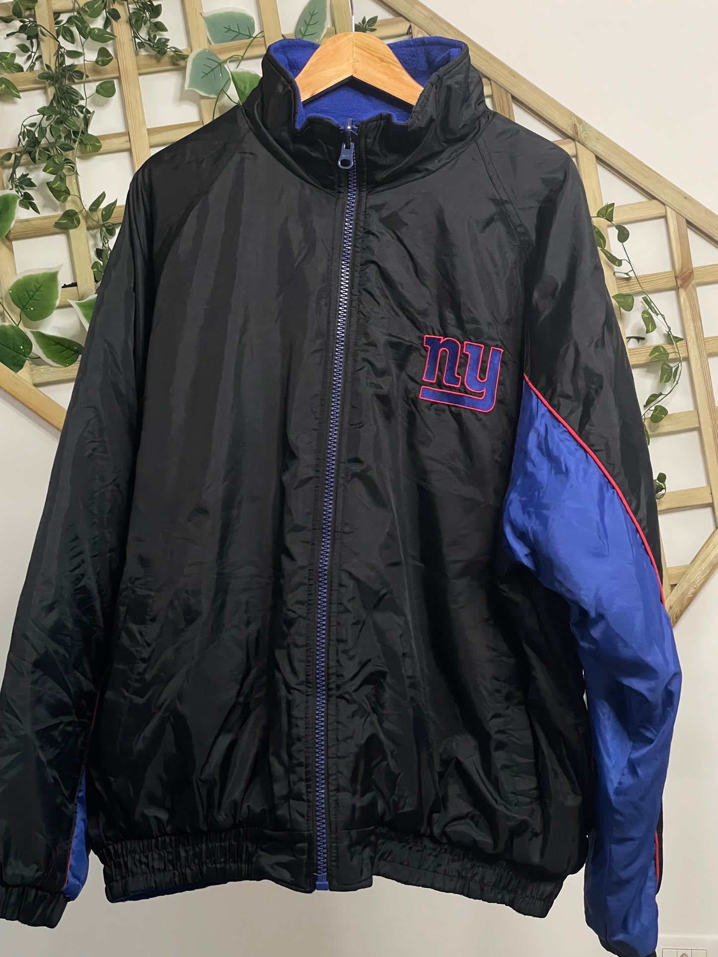 NY Giants Giubbotto/Fleece doubleface tg XL