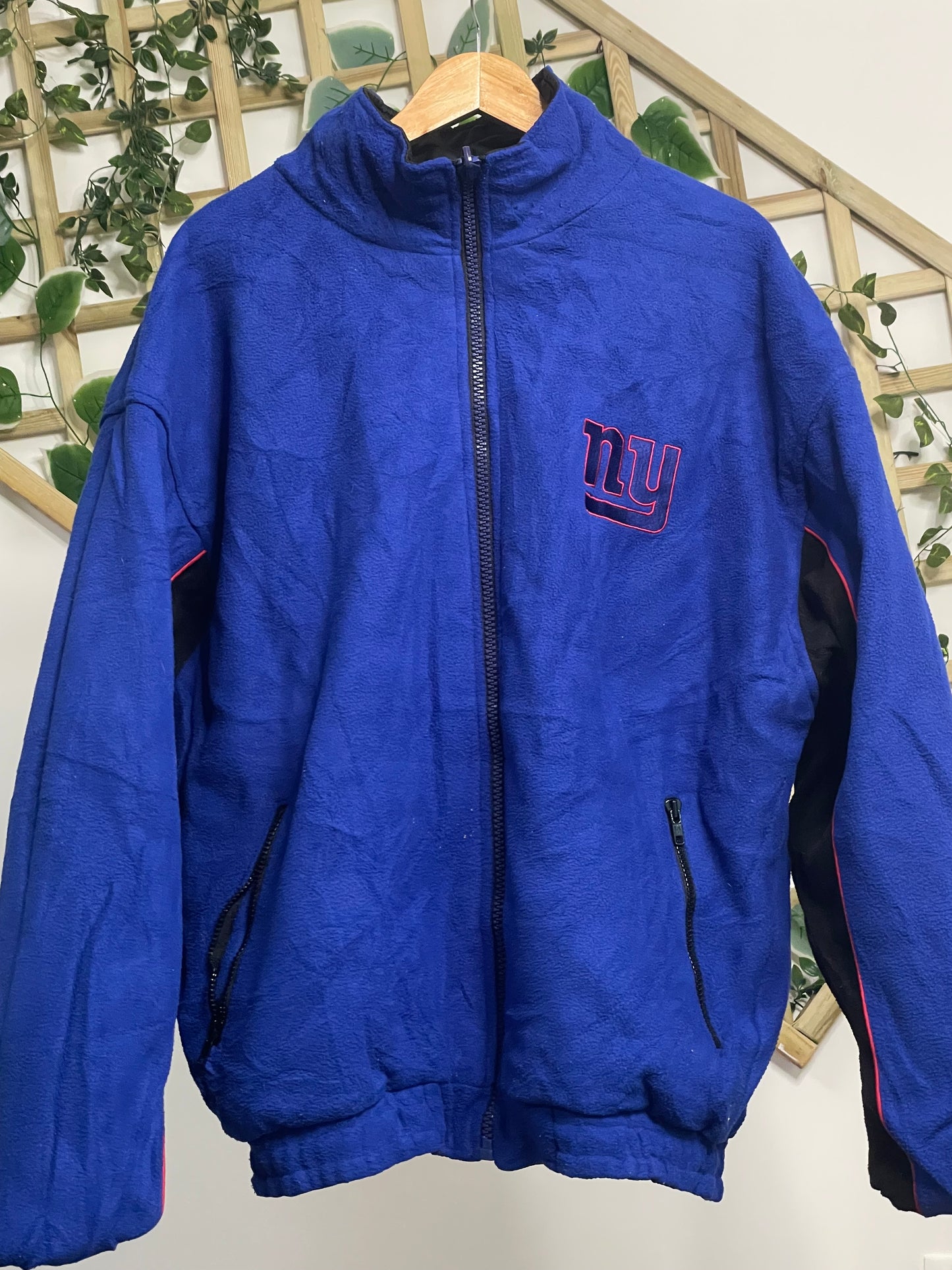 NY Giants Giubbotto/Fleece doubleface tg XL