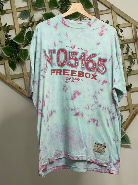 FreeBox tie-dye t-shirt tg L